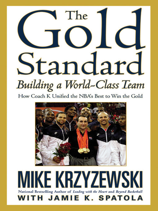 Title details for The Gold Standard by Mike Krzyzewski - Wait list